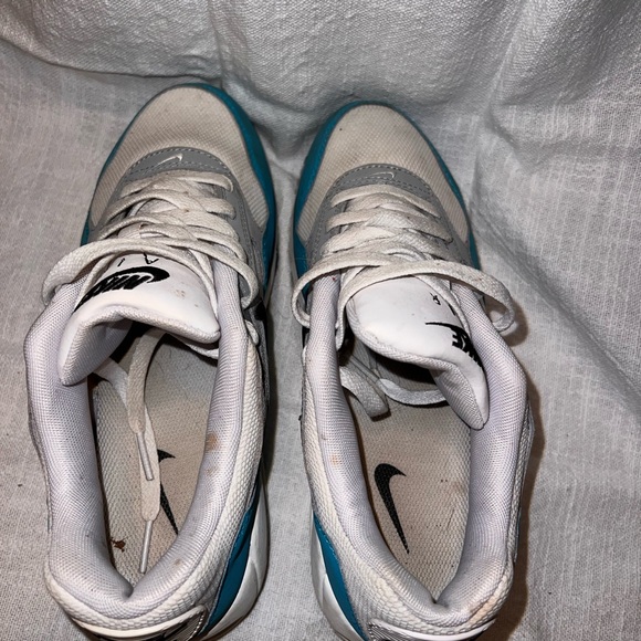 Nike Air Max Blue and Gray Shoes - Picture 3 of 4
